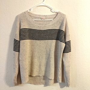 Striped Pullover Sweater Women's Medium